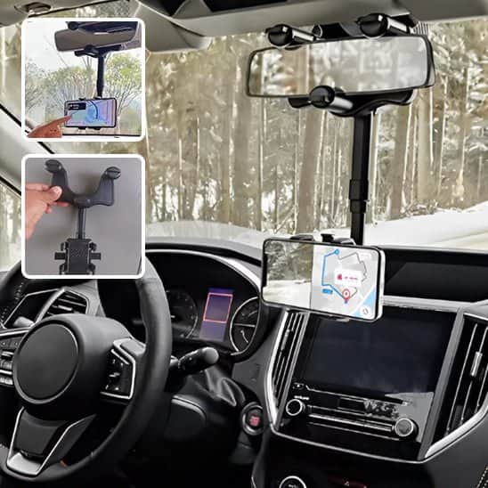 SUPPORT TELEPHONE/rétroviseur télescopique - Fallaitipenser auto accessoires