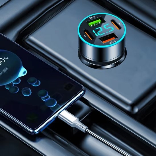 Chargeur Allume Cigare Ultra - Rapide | Charge Intelligente - Fallaitipenser auto accessoires