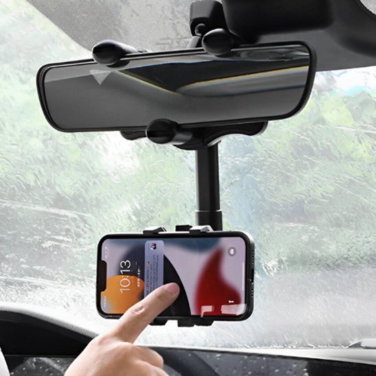 Support telephone voiture | Miroir - Fallaitipenser auto accessoires