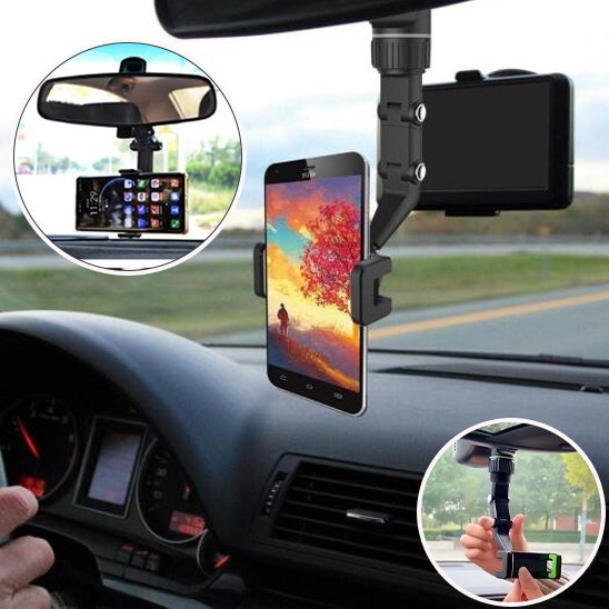 Support téléphone voiture | Miroirflex - Fallaitipenser auto accessoires