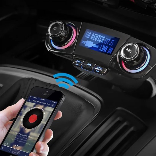 Transmetteur FM et Bluetooth | SonicDrive - Fallaitipenser auto accessoires